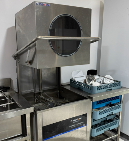 餐厅洗碗机工作流程